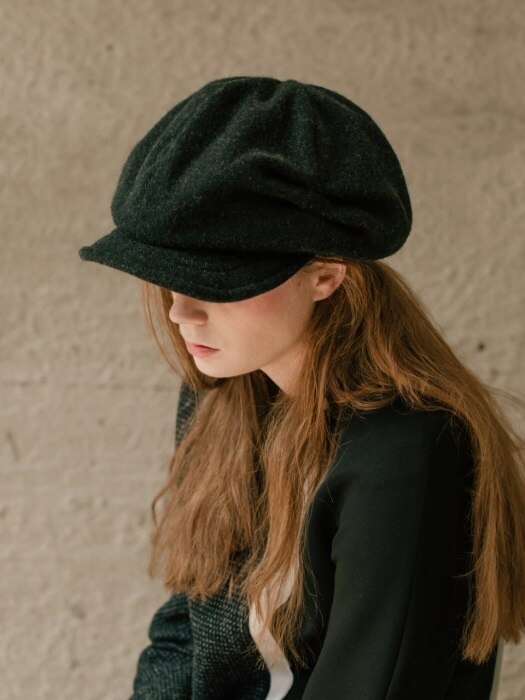 2-Tucked casquette -charcoal