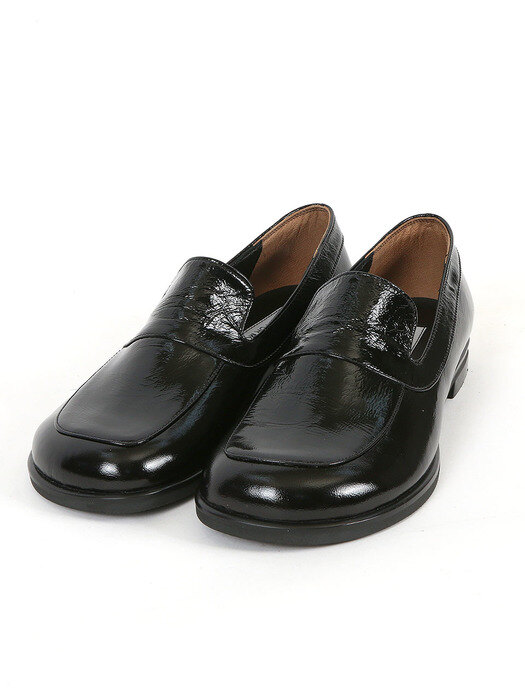 MOOD PENNY LOAFER, GLOSSY BLACK