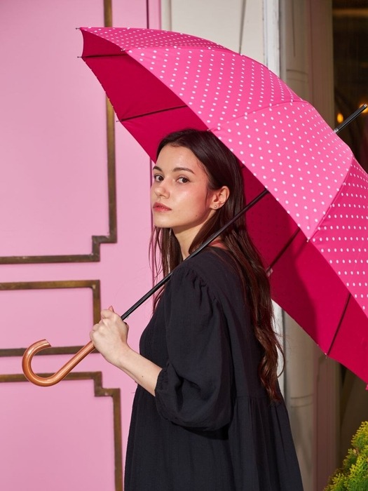 [1+1] 피에르가르뎅 방울방울 귀여운 자동 장우산