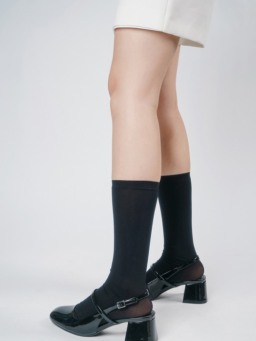 [선물포장]simple knee socks 3colors