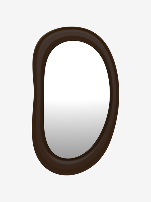 Pebble Mirror (Brown)