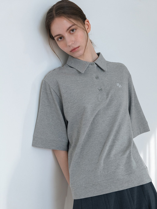 [Gray] BLBT Polo Shirt