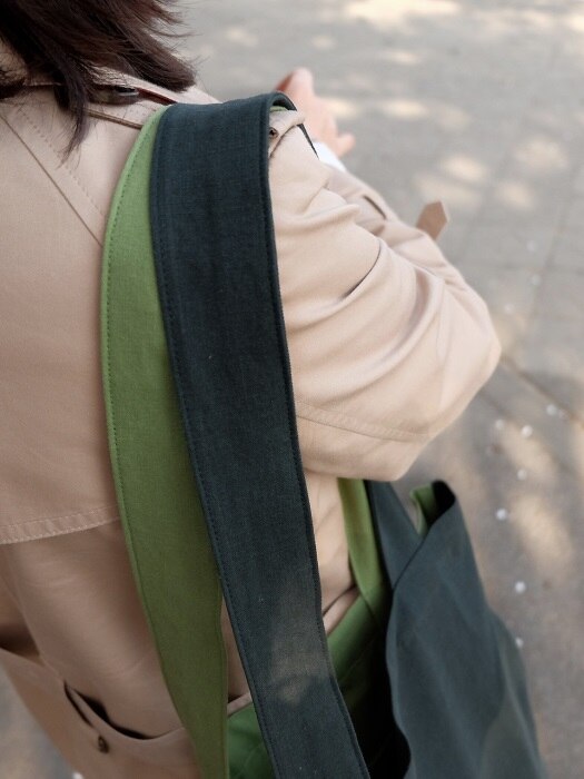 Green Harmony Linen Bag