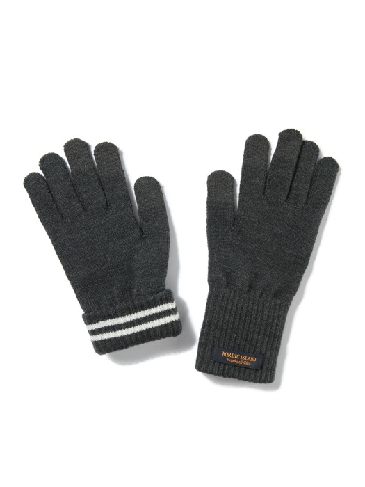 Long-Touch Gloves - Charcoal