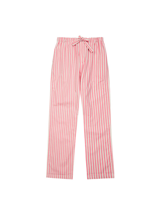 Steady Stripe Pajama Set (Flamingo Pink)