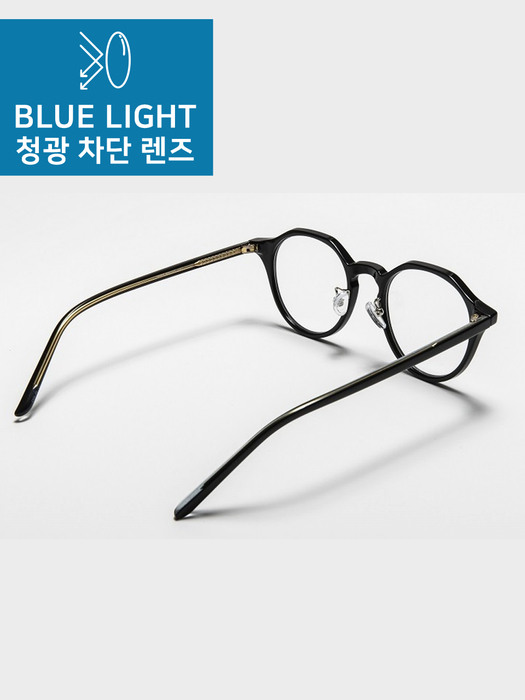 RECLOW B010 BLACK GLASS 청광  VER 안경