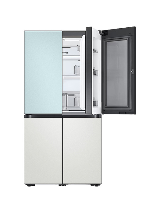 공식인증점 삼성 비스포크 1등급 870L 4도어 냉장고 푸드쇼케이스 RF85C91D1AP 메탈
