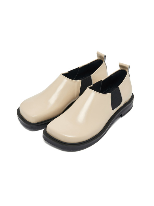 Clam loafer beige