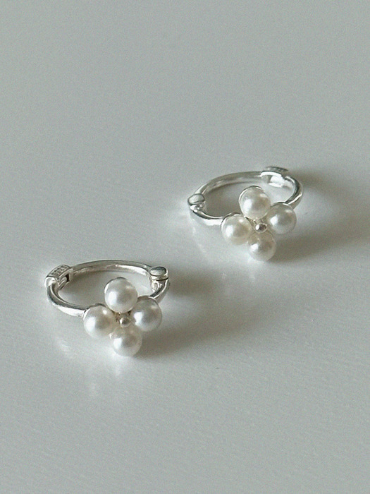 silver925 bloom earring