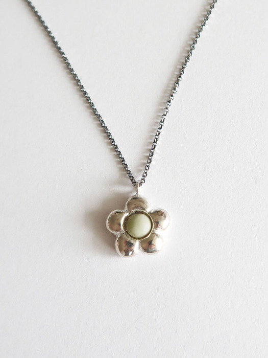 silver 925 Jelly flower necklace [DOL pear]