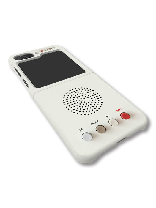 메타버스 Z플립5 슬림하드 케이스 - 카세트 플레이어(Cassette Player)