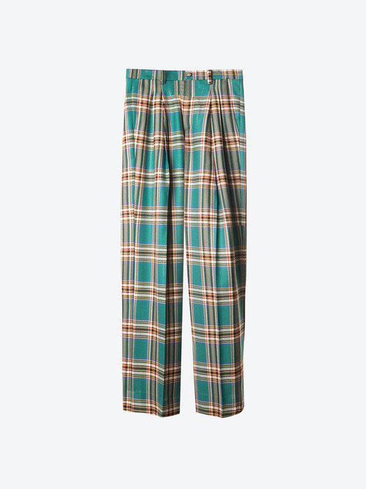 Prince Of Wales-Check Wool Trousers(UNISEX)_UTH-FP21