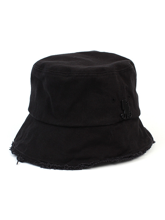 Vintage Black Wire Bucket Hat 버킷햇