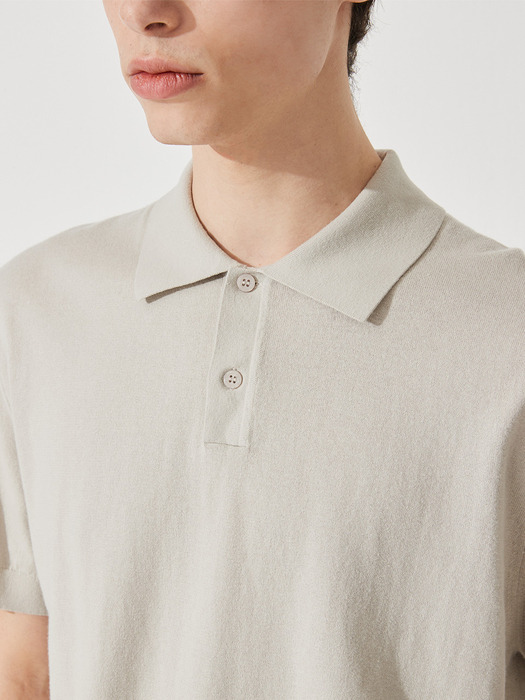 Cool Cotton Shirt Pullover_L/Khaki(LK) M42MPU020LK