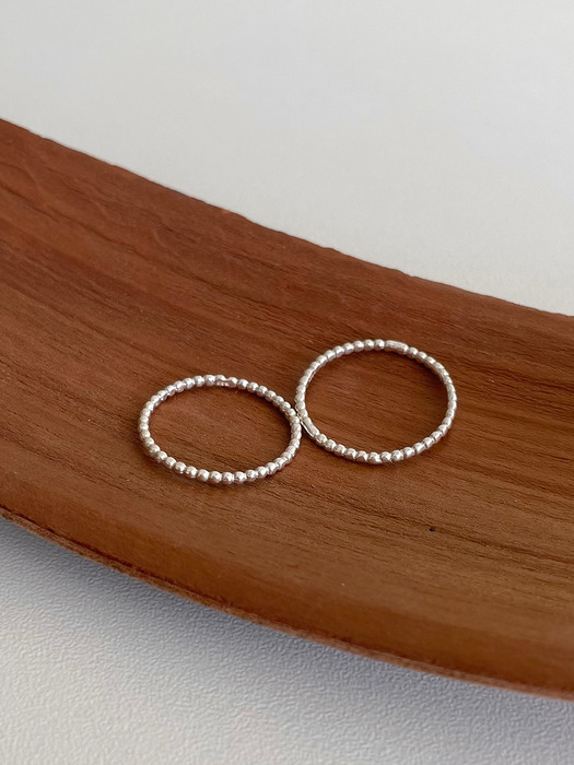 [silver925] tiny ball ring (2color)