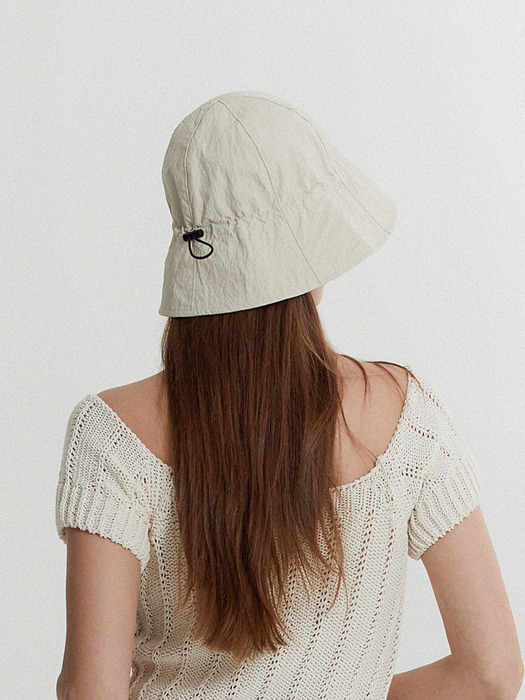 [단독]Arabica cotton string bucket hat 3colors