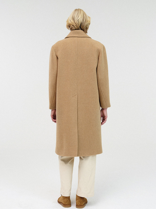 Rohmer long wool coat (Beige)