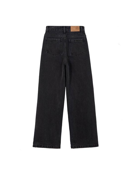Pocket Point Denim Pants in Black VJ3AL380-10