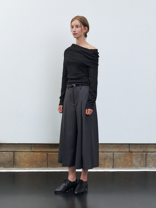 RTF TWO TUCK WIDE PANTS_2COLORS