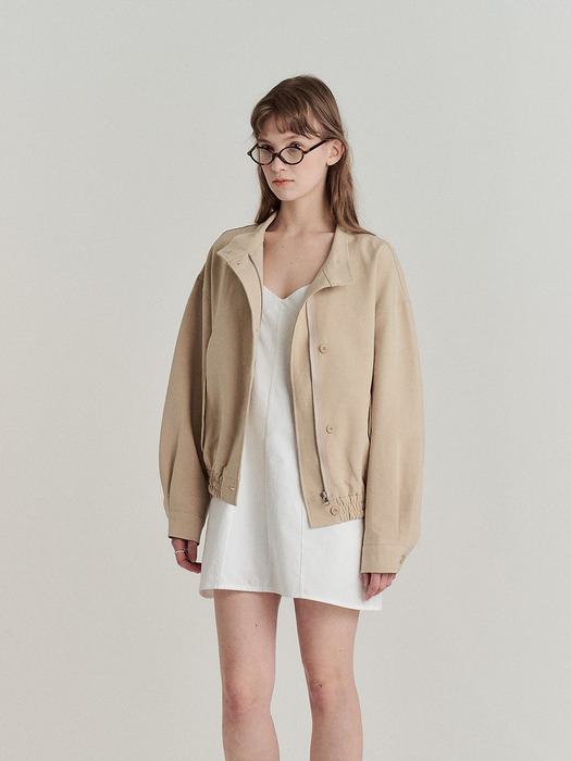 Fold Cotton Trench Jacket