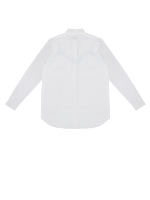 Bra-Overlaid Shirt (White)