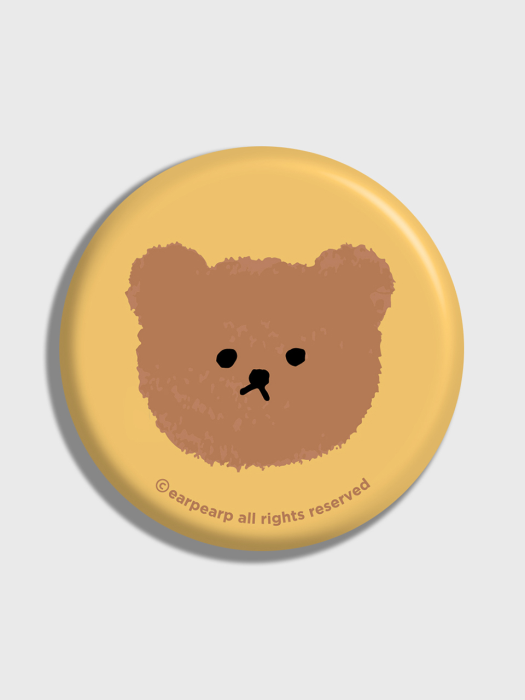 Dot big bear-yellow(거울)