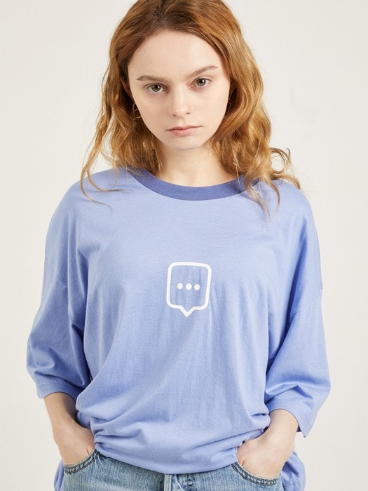 dotdotdot T-shirts(Blue)
