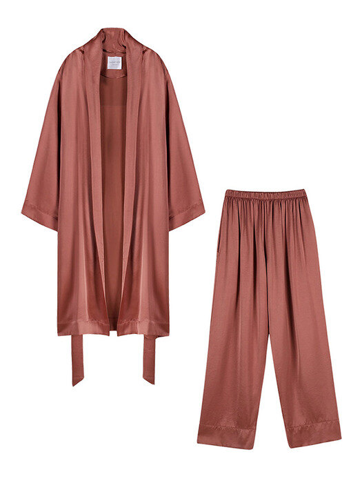 visionary robe & pants - bronze