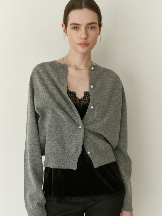 Cashmere Pearl Cardigans 2Color_S241CD01