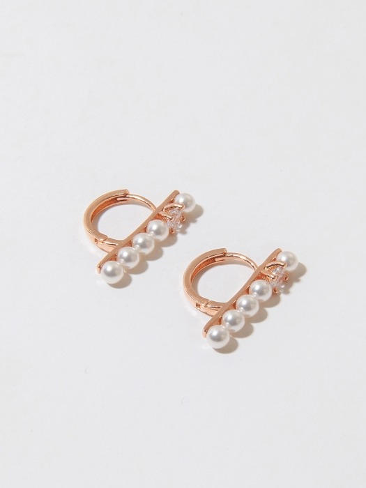 BELLUS PEARL ONETOUCH EARRING