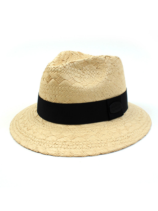 Modern Beige Panama Hat BK 파나마햇