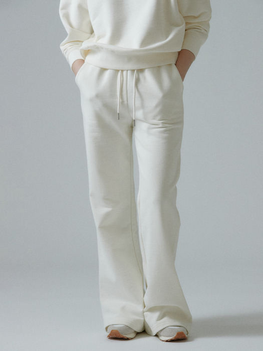 String Wide Pants-butter
