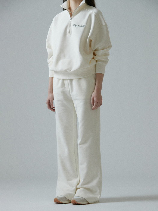 String Wide Pants-butter