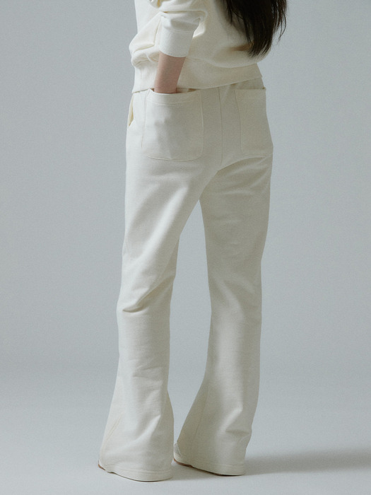 String Wide Pants-butter