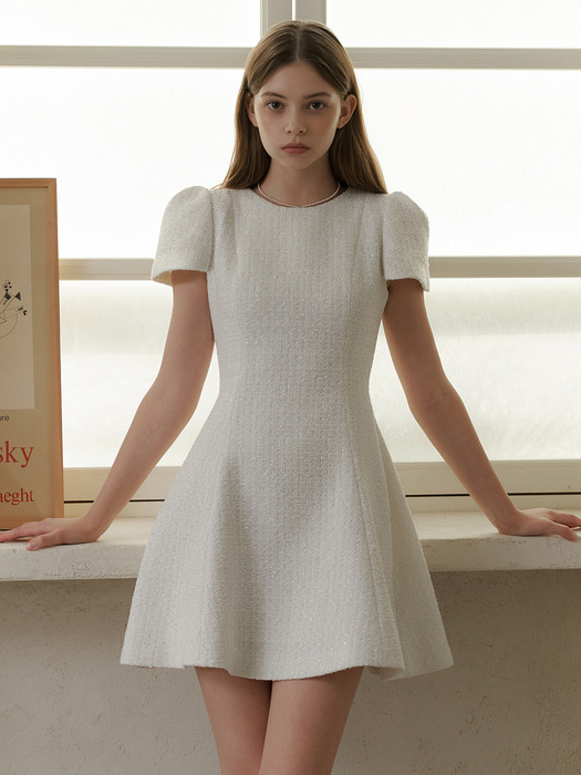 Adeline Tweed Mini Dress(3color)