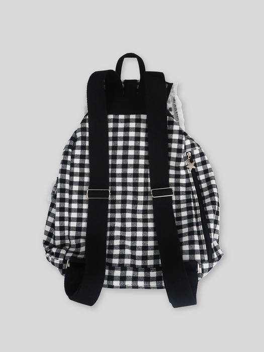 [2차] fletta Check Lace Backpack