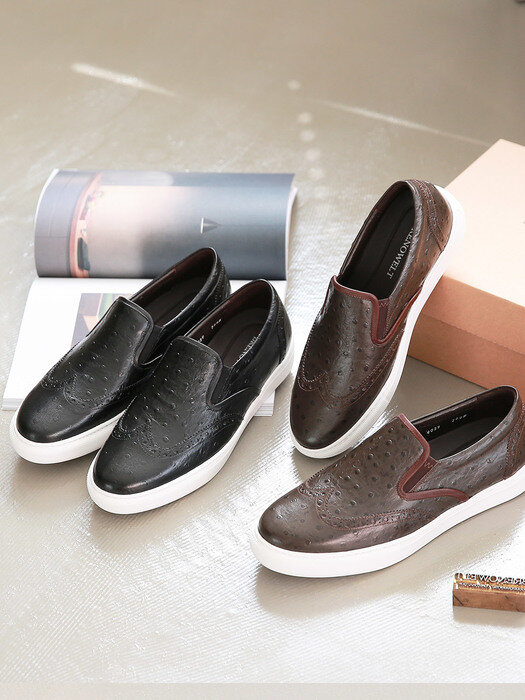 Only Wing-tip Slip-on#1009