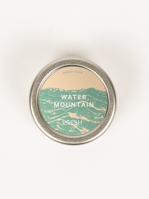 PRESH 캔들 WATER MOUNTAIN 워터마운틴 SMALL 60g