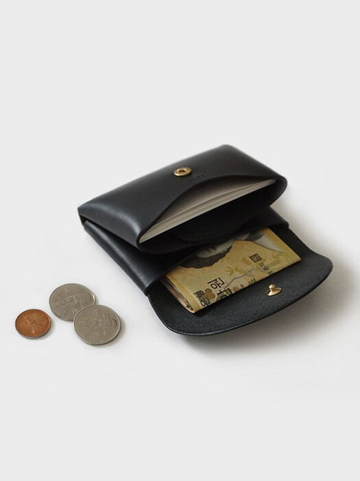 131 mini wallet (black)