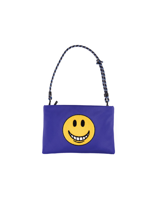 Smile Clutch Bag Blue
