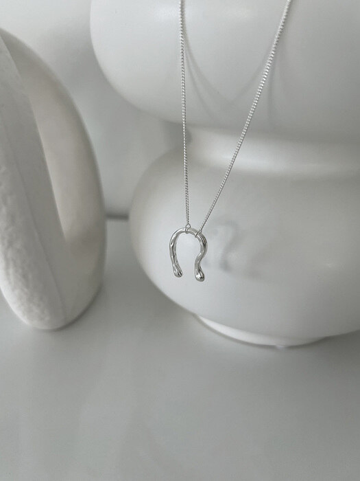 [925silver] Magnet necklace
