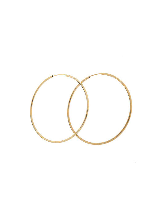 FW MIMI 14-Karat Gold Large Hoop Earrings