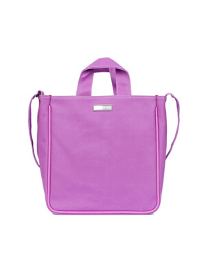 matt square bag mini pink violet