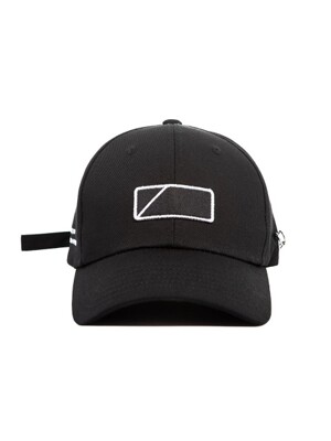 NONAME CURVE CAP BLACK