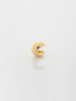 Puffy Ear Cuff (gold)