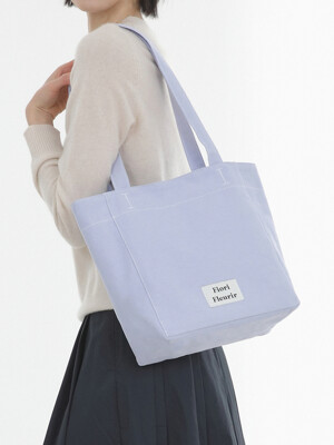Brisa Canvas shoulder bag_Lilac