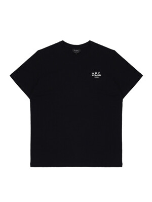 아페쎄 티셔츠 레이몬드 로고 반팔 남성 블랙 COEZC H26840 LZZ