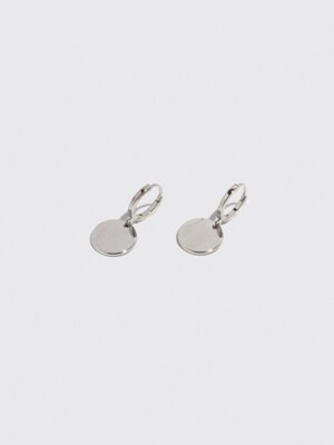 one-touch round earring
