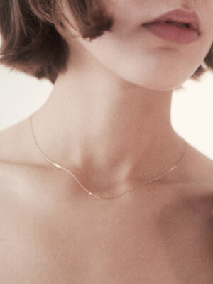 [14K Gold] Basic Chain Necklace_VH22N4NE501M