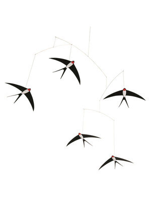 FLENSTED MOBILES 모빌 - 제비 5 Flying Swallows